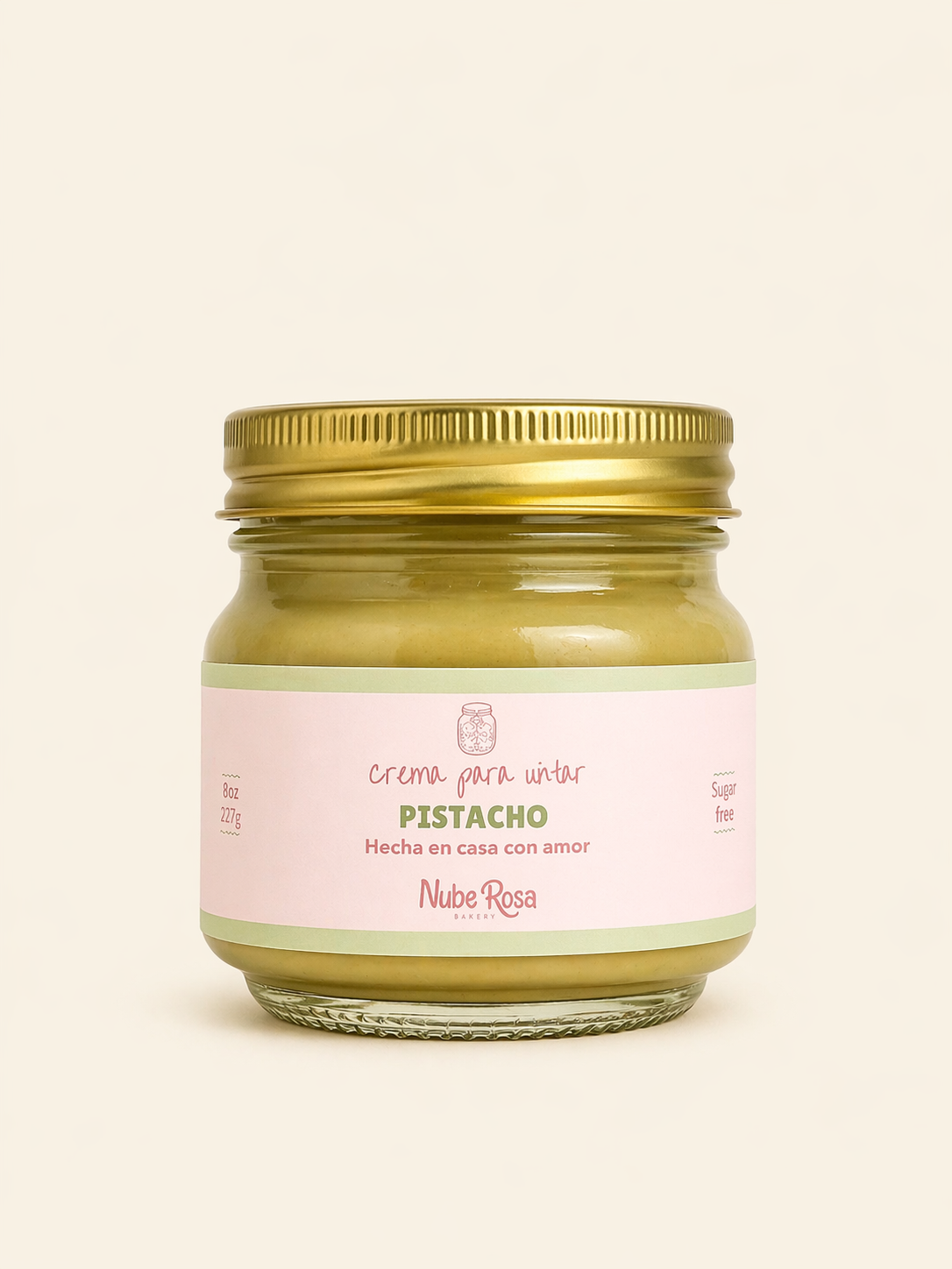 Crema de pistacho SUGAR FREE