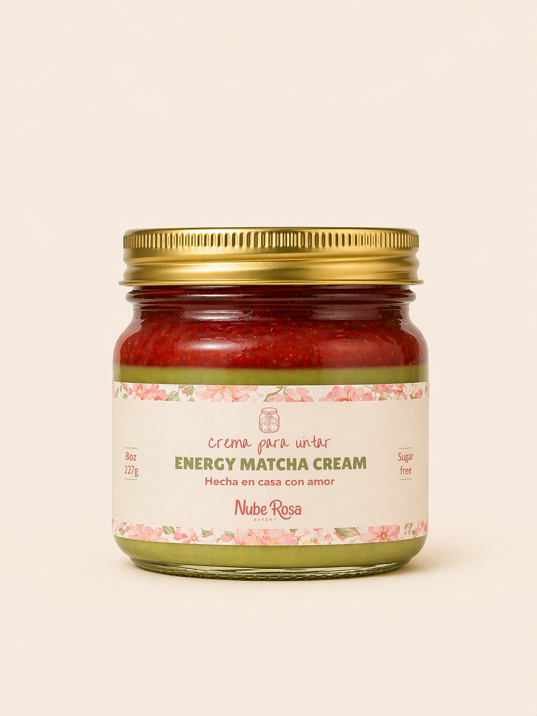 Energy matcha cream SUGAR FREE